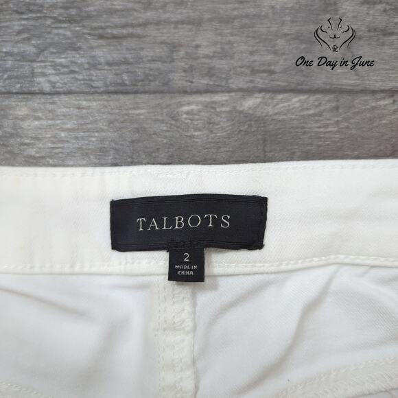 Talbots Cropped Jeans Size 2 - Picture 2 of 6